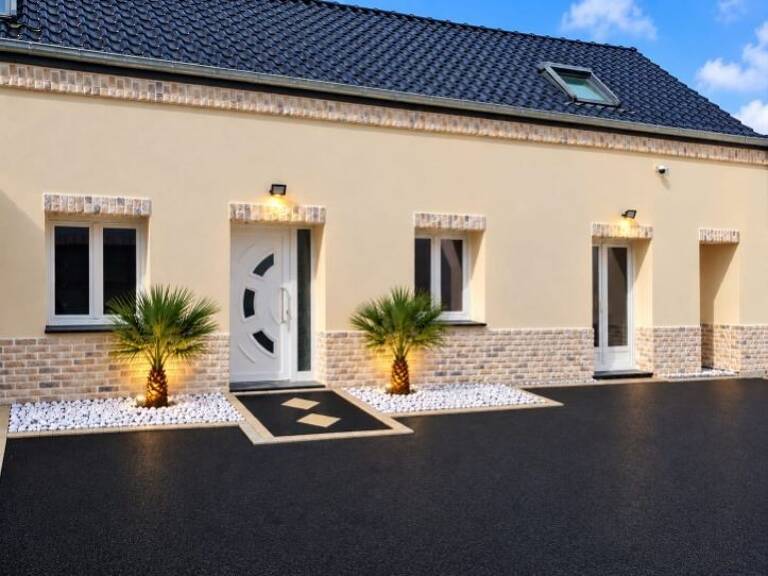 ENSEMBLE IMMOBILIER DE DEUX FERMETTES À VENDRE À NOYELLES-GODAULT — photo 1