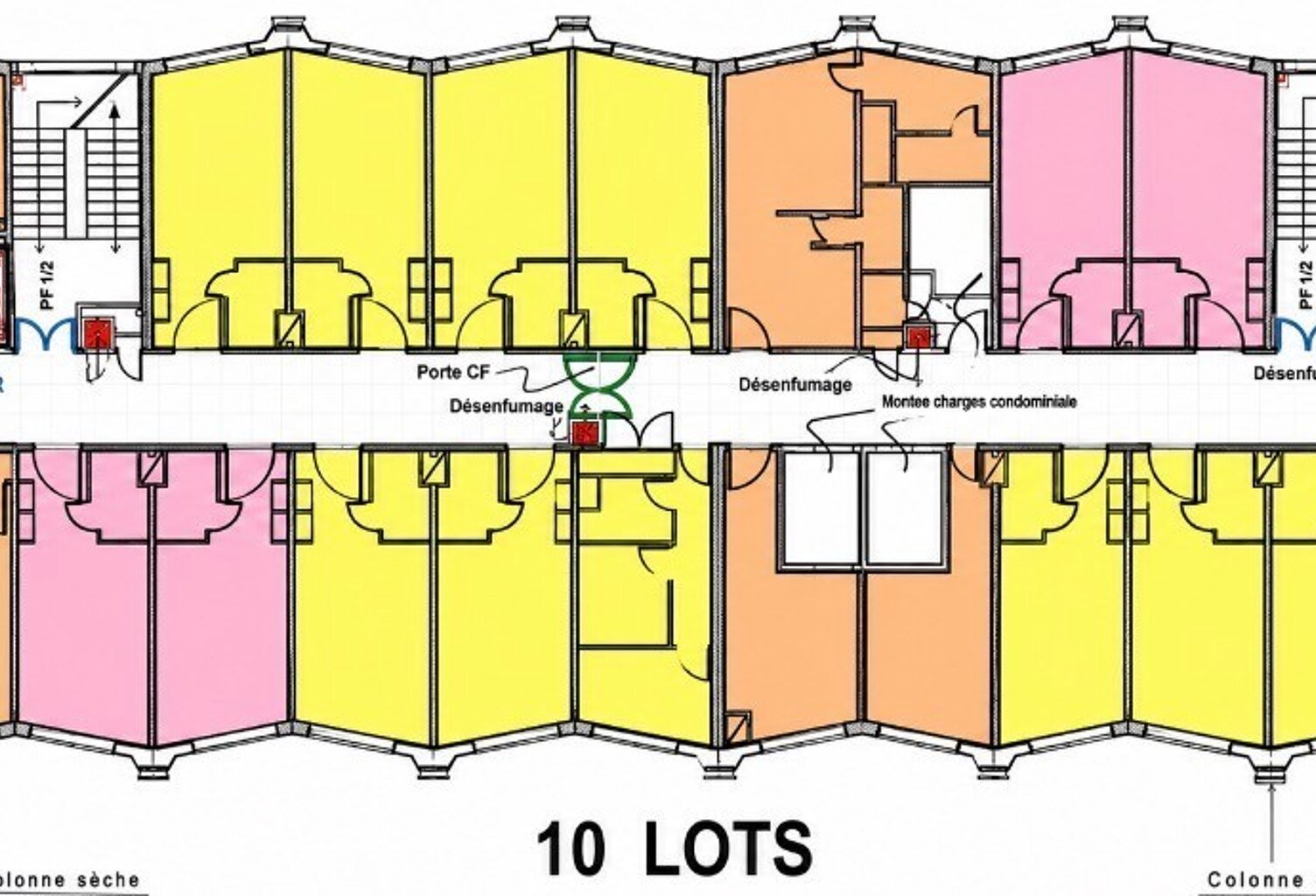 Proche du centre ville, plateau de 600m2 pour la création de 10 appartements — photo 1