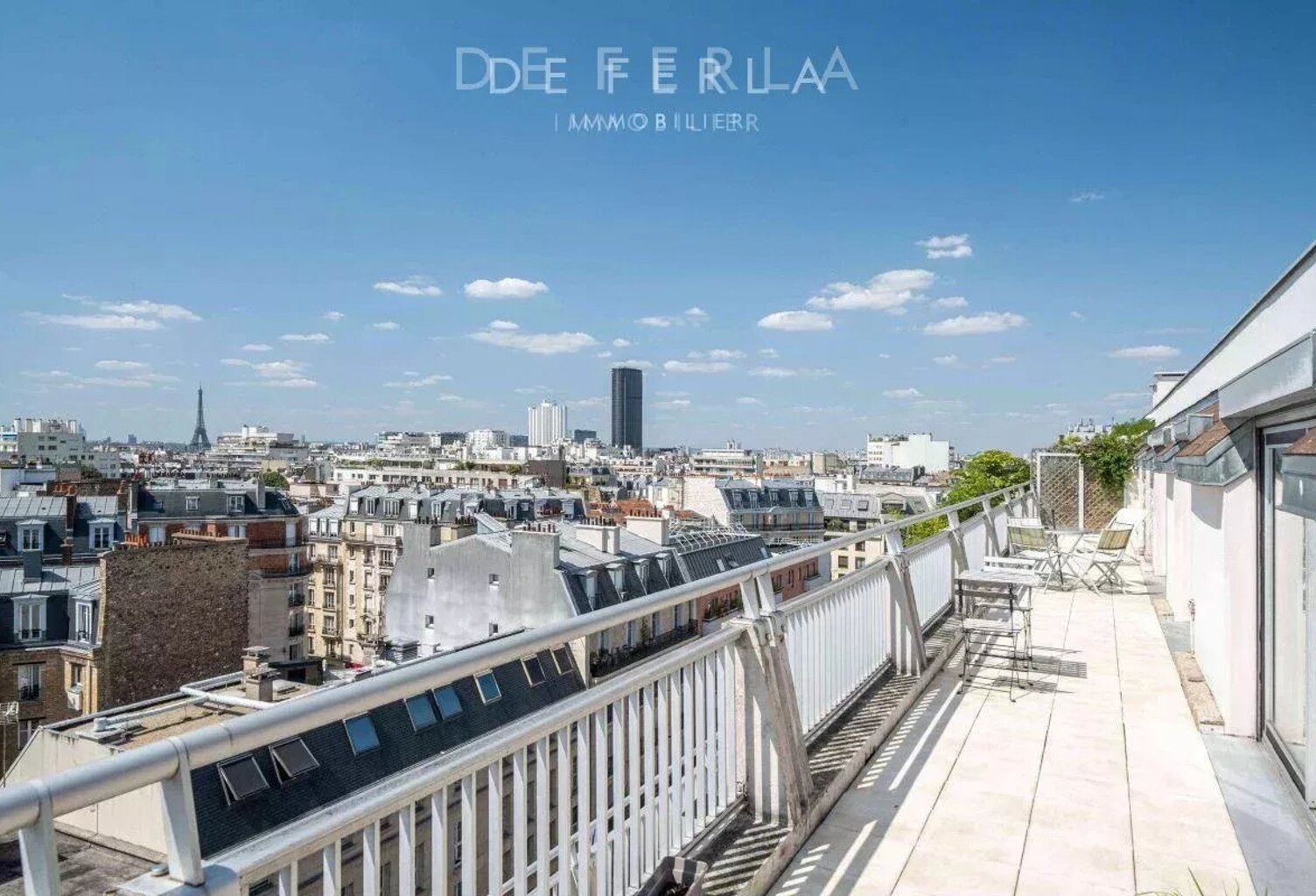 Paris XIVe - Alésia : Bien familial 190 m² terrasse & vue Tour Eiffel — photo 1