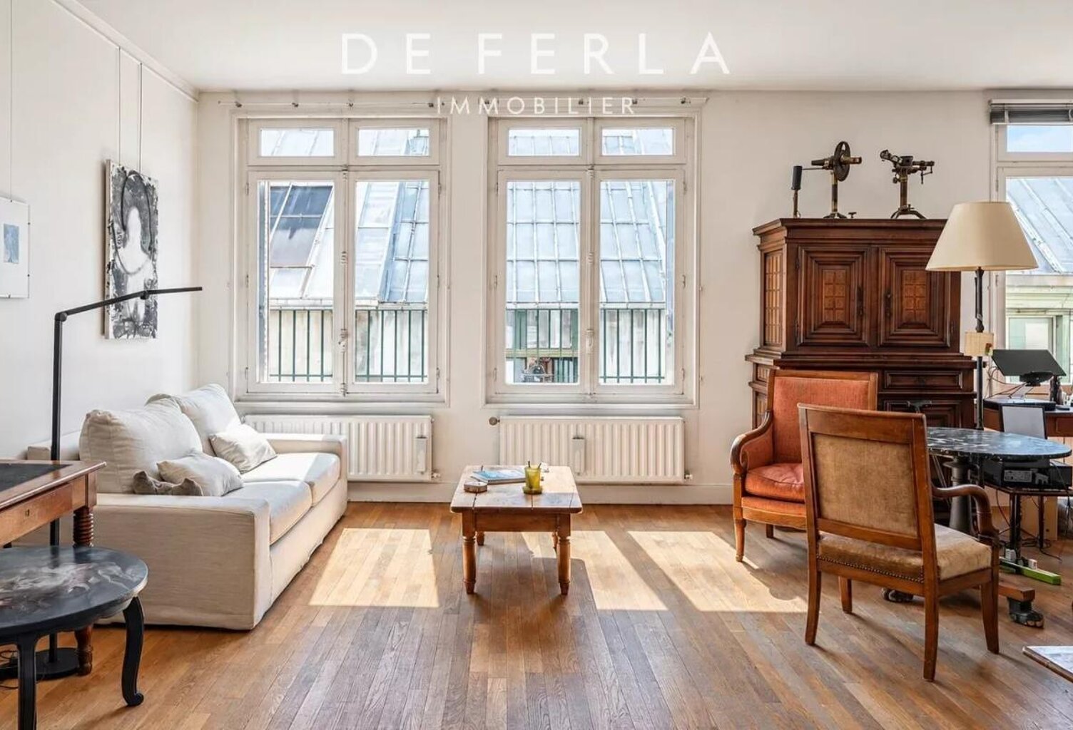 Paris XIVᵉ – Villa d’Alésia : Appartement familial esprit loft — photo 1