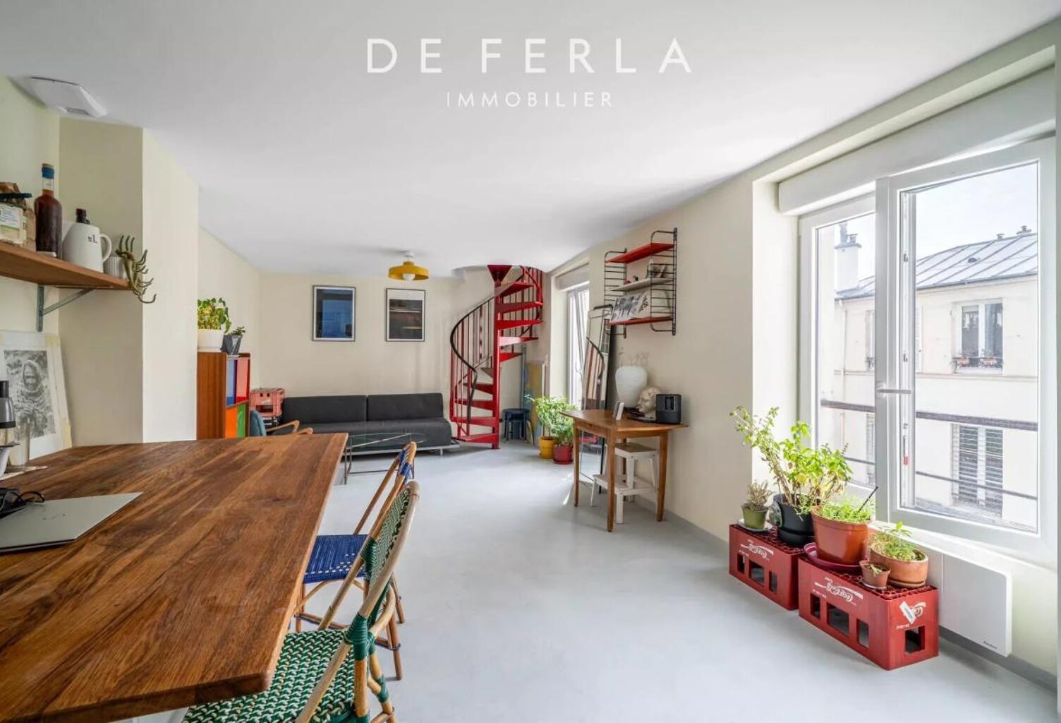 Paris XIVème - Gaité : Duplex 50m2 au calme absolu — photo 1