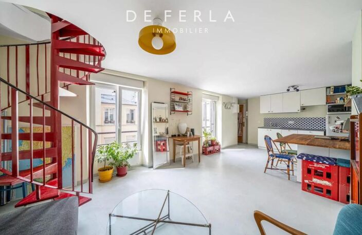 Paris XIVème - Gaité : Duplex 50m2 au calme absolu — photo 2