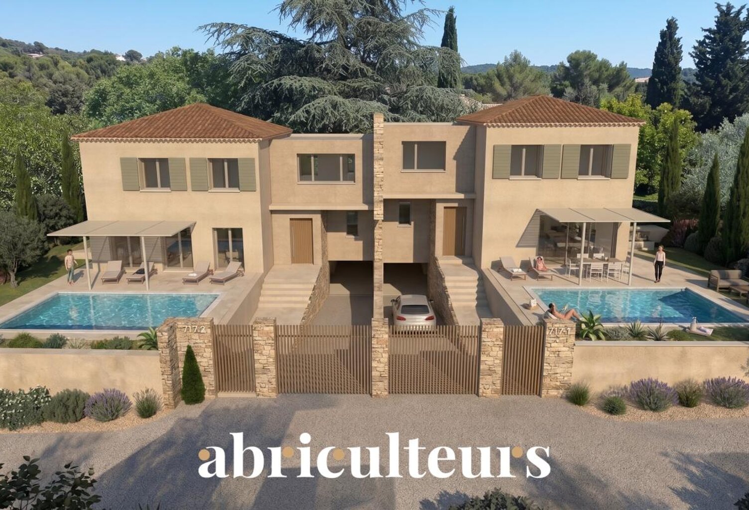 Terrain constructible avec 664 m² en zone protégée en vente à Aix-en-Provence (13100) — photo 1