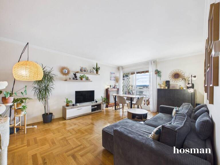 Appartement T3 lumineux de 72,23m² - Climatisation - Dernier étage avec balcon - au calme à Villeurbanne — photo 1
