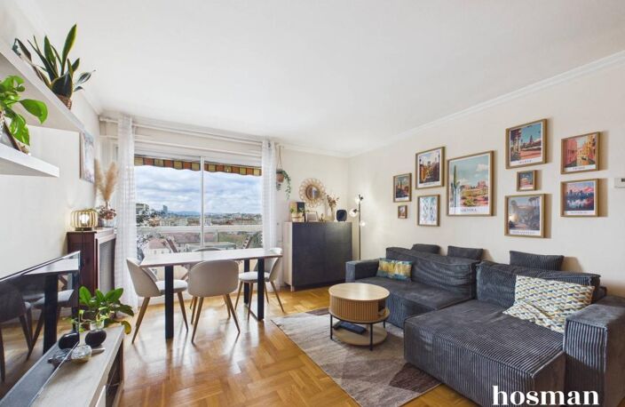 Appartement T3 lumineux de 72,23m² - Climatisation - Dernier étage avec balcon - au calme à Villeurbanne — photo 3