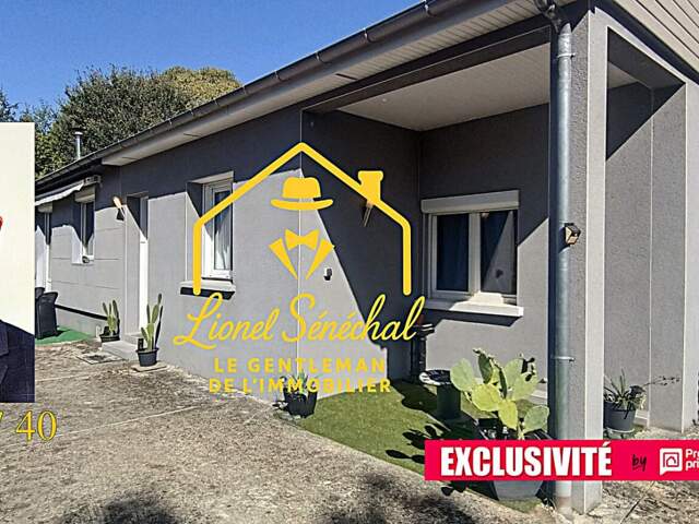 Maison de plain-pied de 90 m2 sur une parcelle de plus de 4 000 m2 — photo du bien