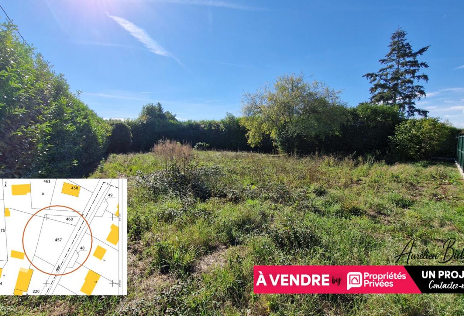 Terrain 801 m2 Saint André de l'Eure — photo 1