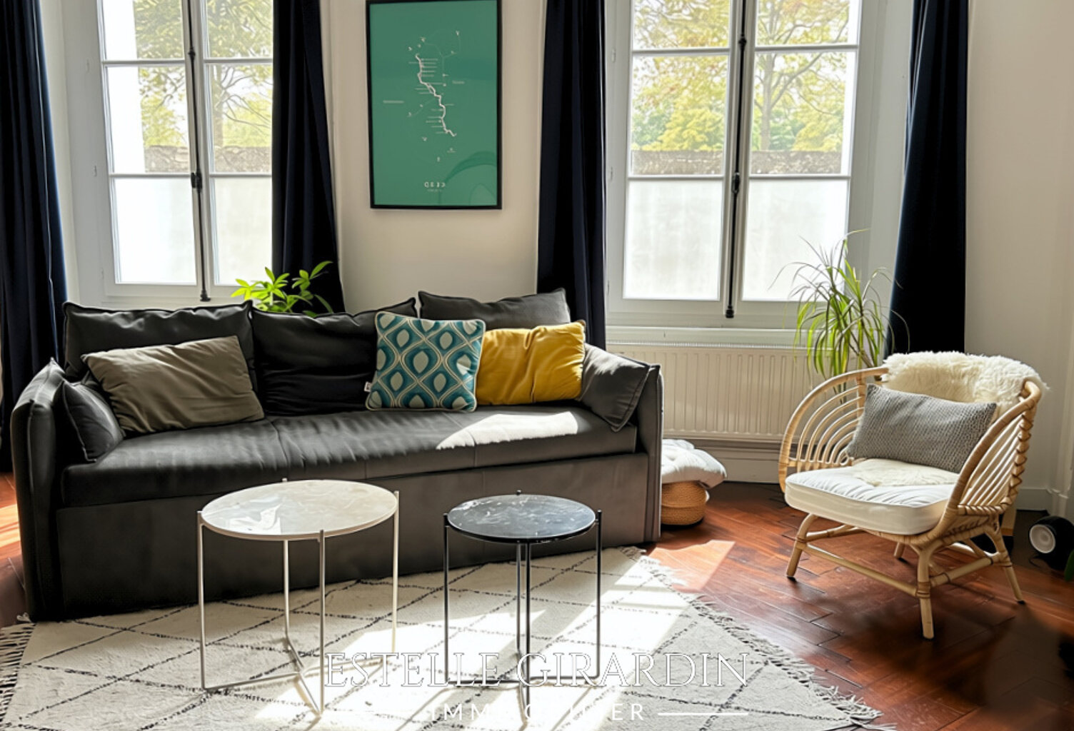 Nantes centre - Appartement de caractère de 97 m² avec garage et cave voûtée — photo 1