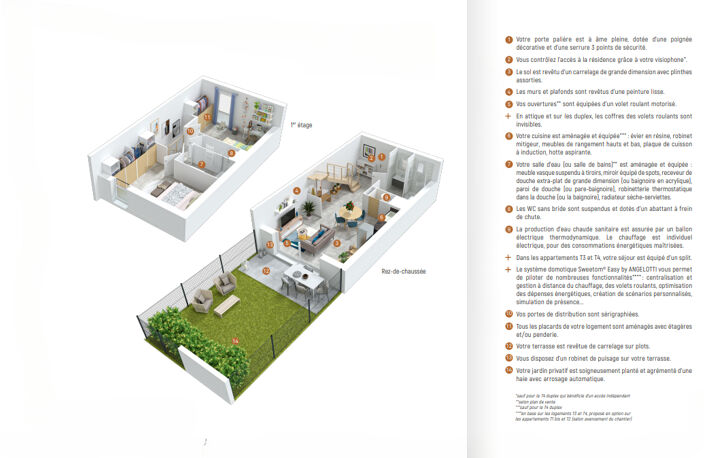 SAUVIAN, Maison T3 avec Jardin plein Sud et 2 Parkings — photo 2