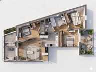 BÉZIERS POLYGONE. Grand T3 de 86 m² en Dernier Étage — photo 3