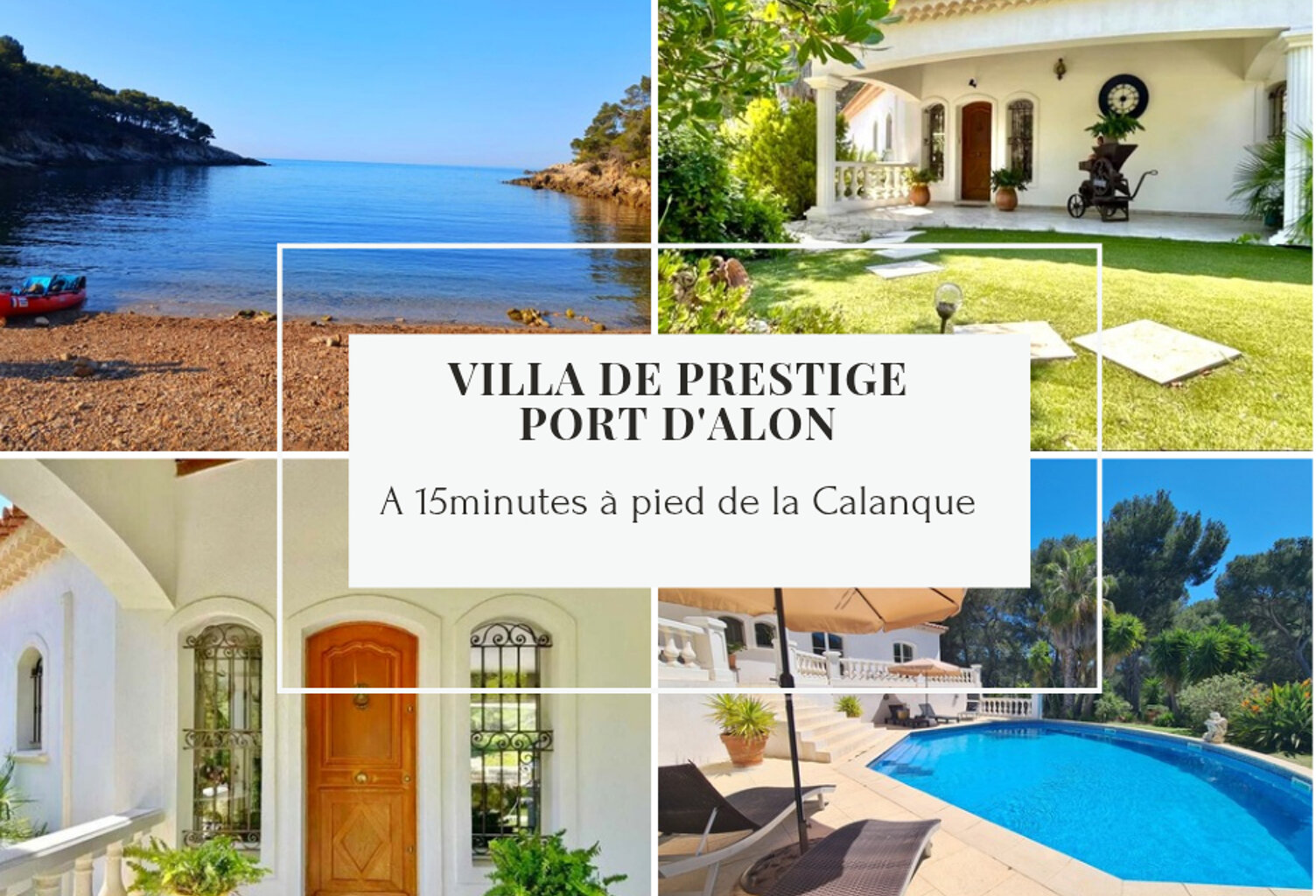 VILLA PROCHE CALANQUE PORT D'ALON — photo 1