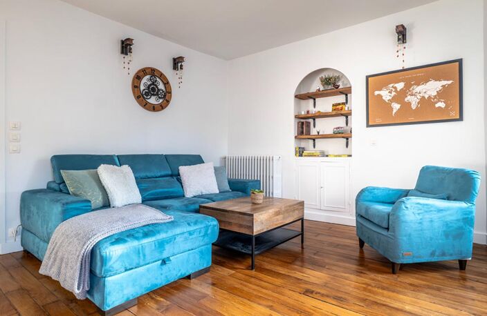 Appartement à vendre Paris 13e 3 pièces - Métro Tolbiac / Place d'Italie / Maison Blanche — photo 2