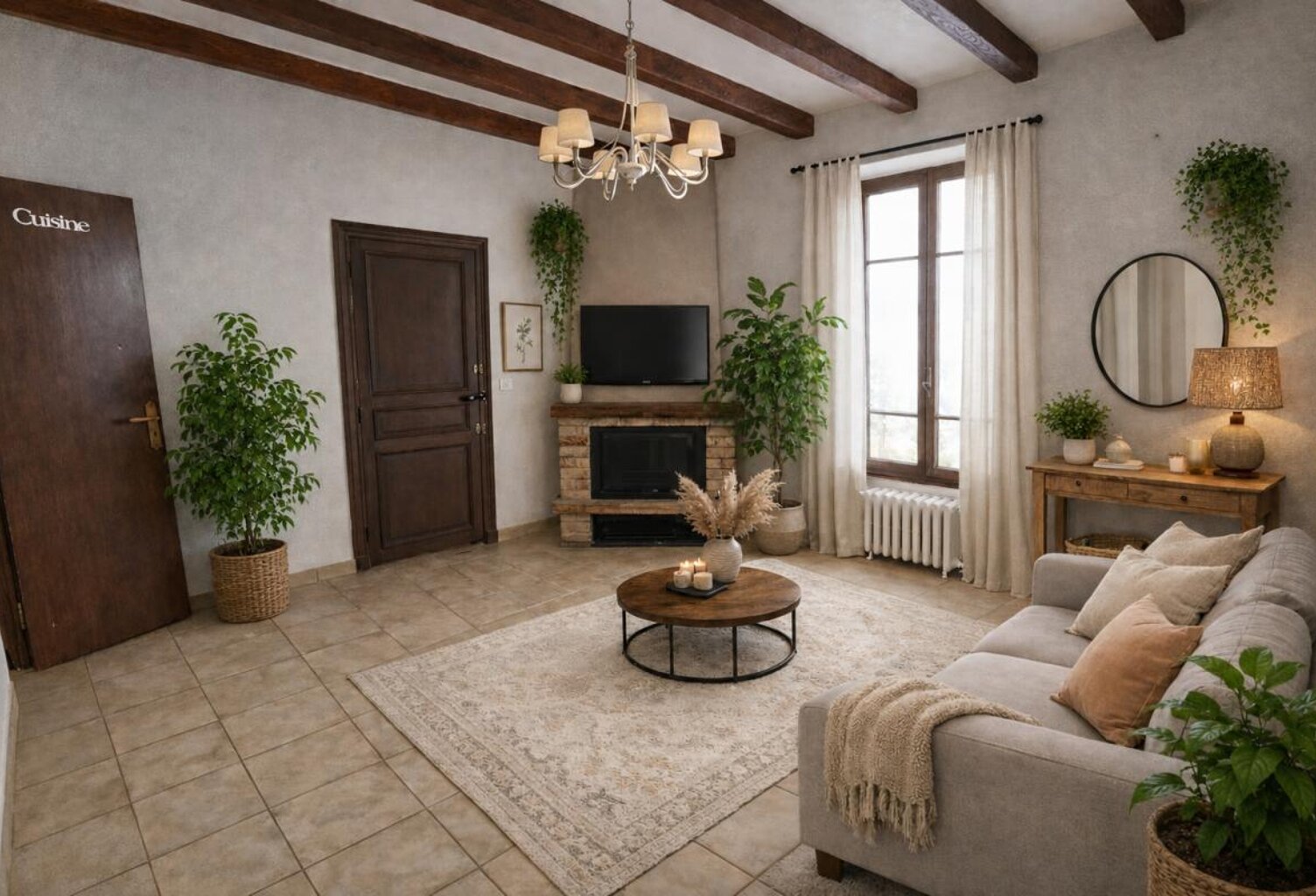 appartement 2 pièces avec cave et grenier — photo 1