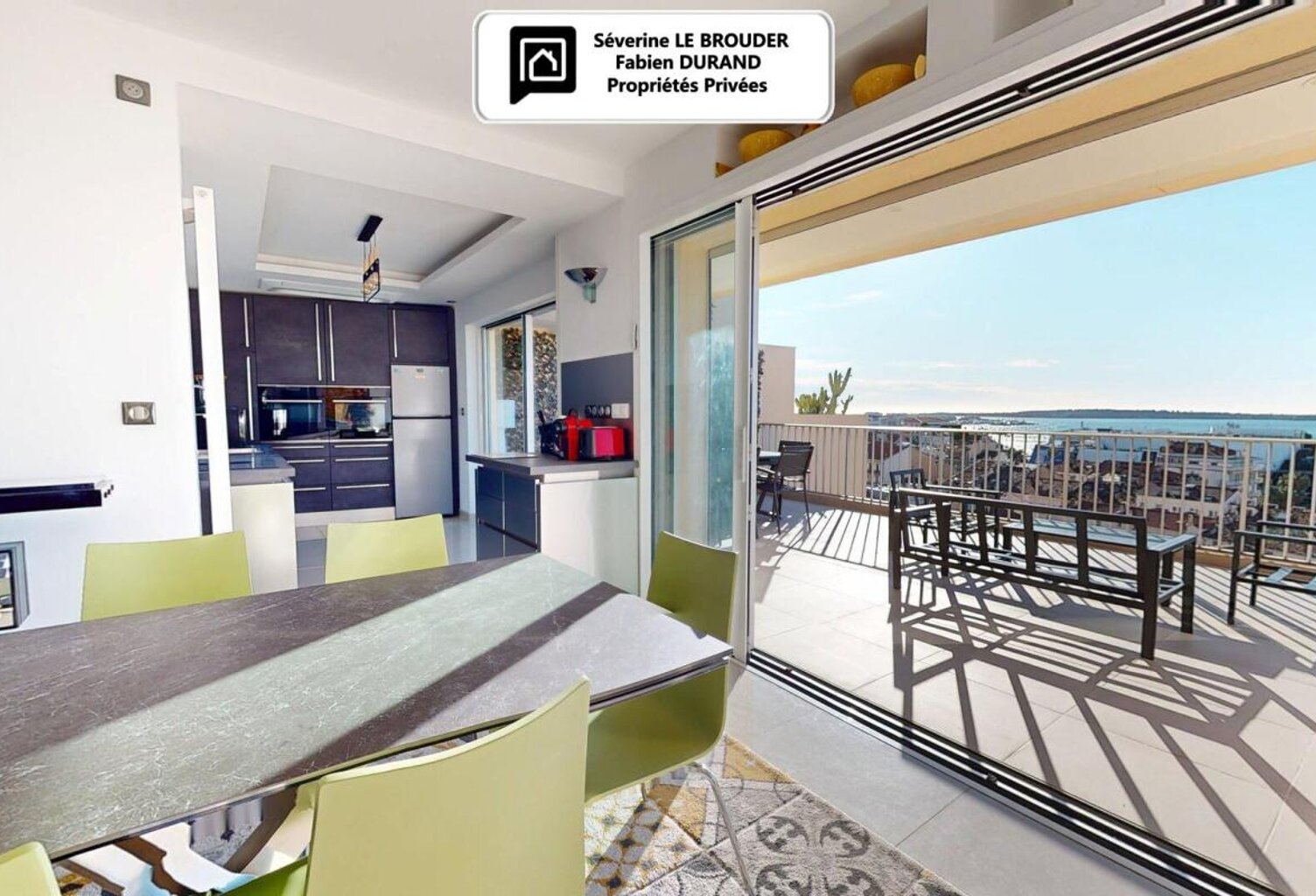 Penthouse 3 pièces 78 m²  - 86 m² de terrasses - Vue mer & Palais des Festivals — photo 1
