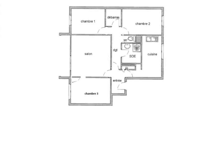 Exclusivité ! Vente interactive, APPEL d'OFFRES. Côtes d'Armor 22000 SAINT-BRIEUC. 2 lots, appartement 3 chambres avec cave et balcon — photo 5
