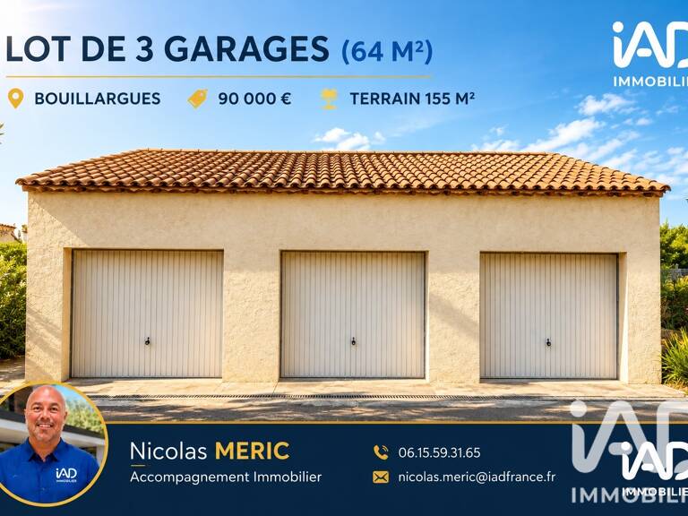 Vente Garage 64 m&sup2; — photo 1