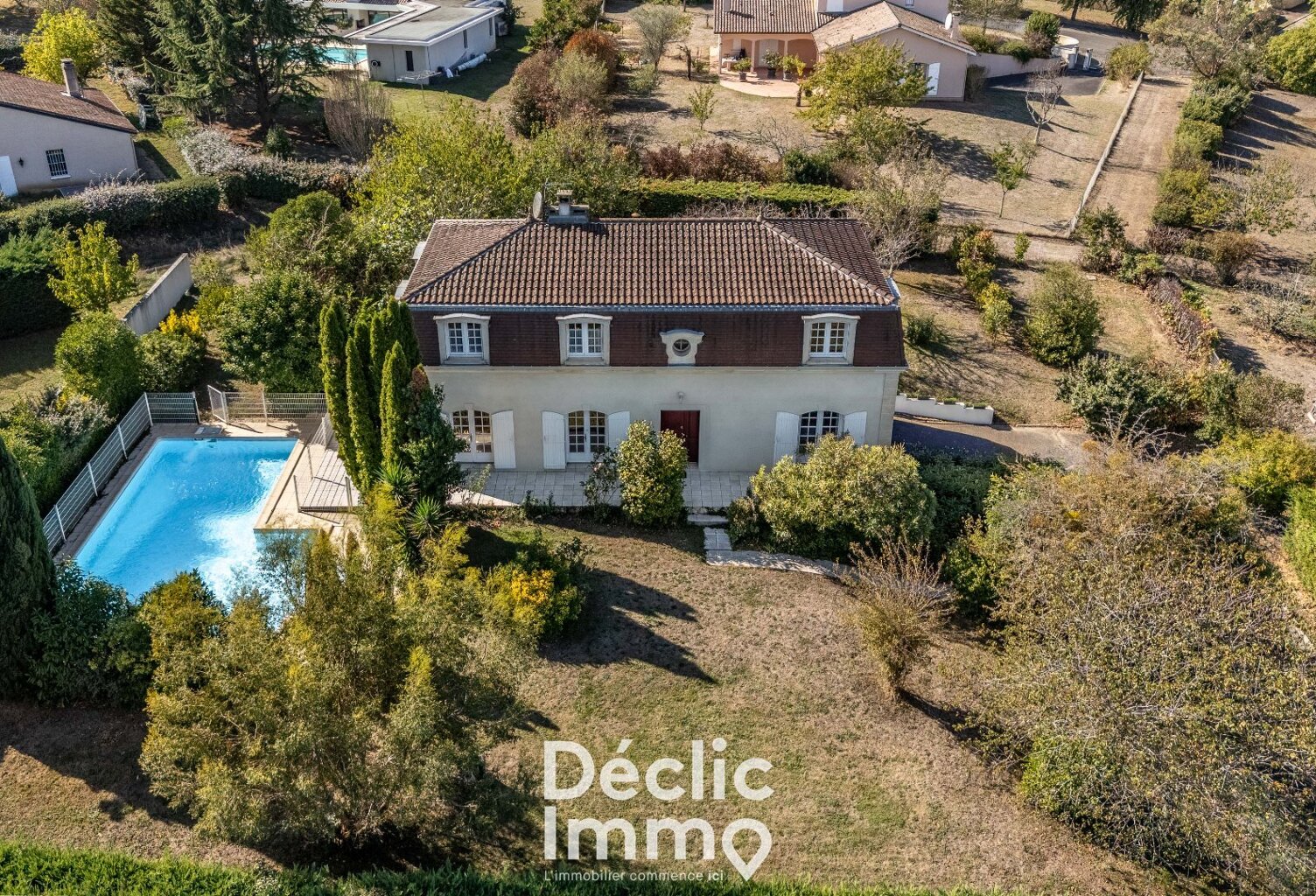Maison de caractère avec piscine et vue sur Bordeaux  Latresne — photo 1