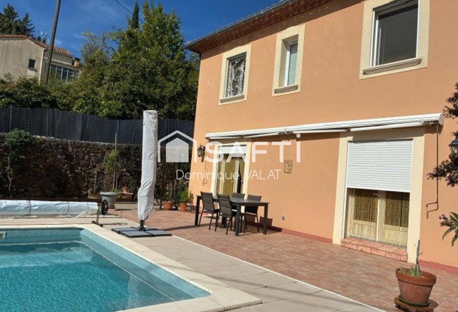 Villa F5 tout confort avec piscine chauffée, garage et jardin — photo 1
