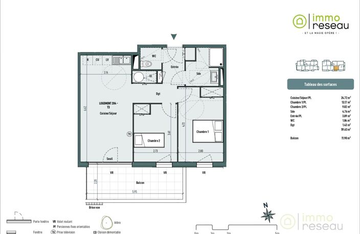 Appartement — photo 2