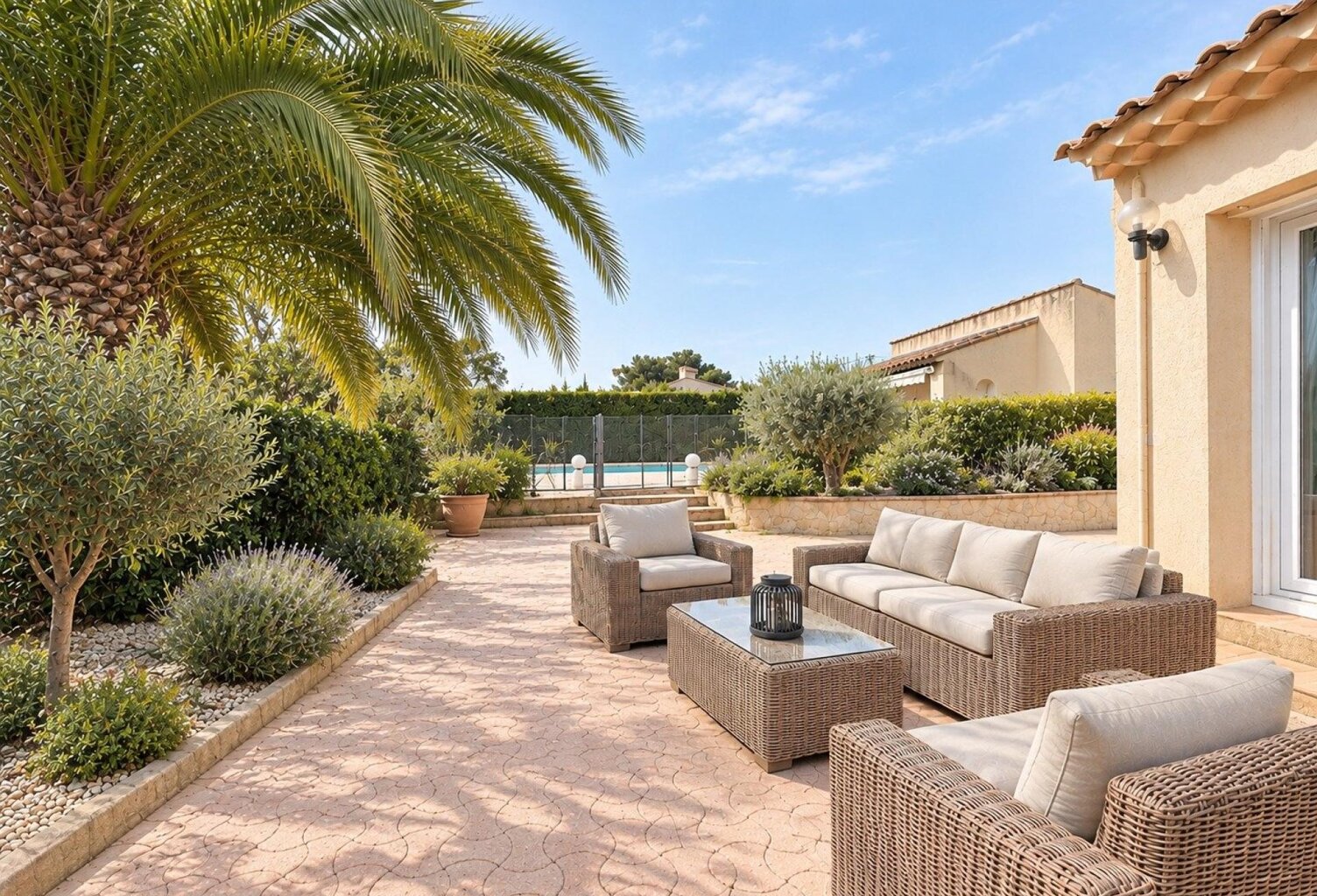 Villa de plain-pied, 5 chambres, piscine, sur 1 800 m² environ  Roquebrune-sur-Argens — photo 1
