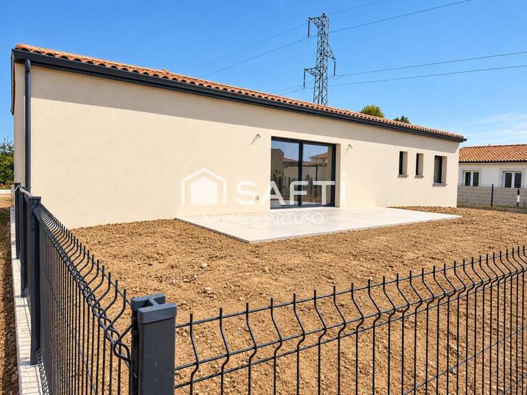 LA TOUR-DU-CRIEU  MAISON NEUVE RE2020  PLAIN-PIED DE 102 M²  3 CHAMBRES  GARAGE — photo 1