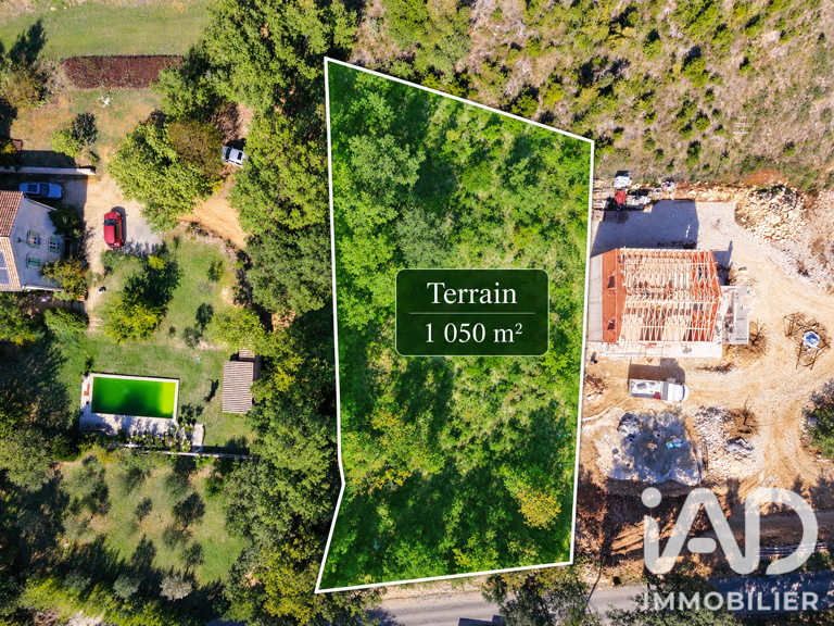 Vente Terrain à bâtir 1 050 m&sup2; — photo 1