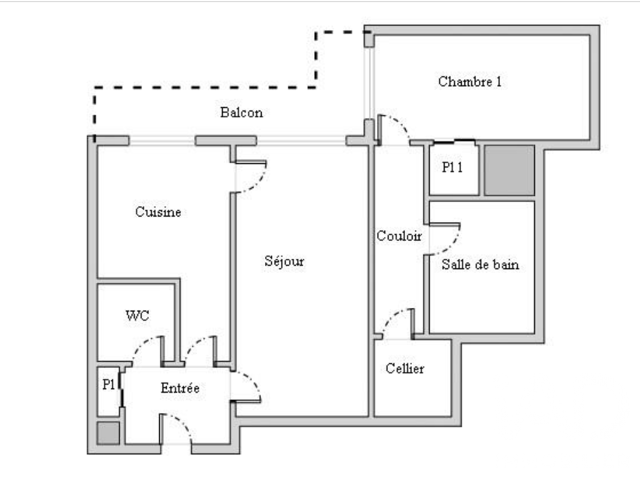 Vente Appartement 2 pièces — photo du bien
