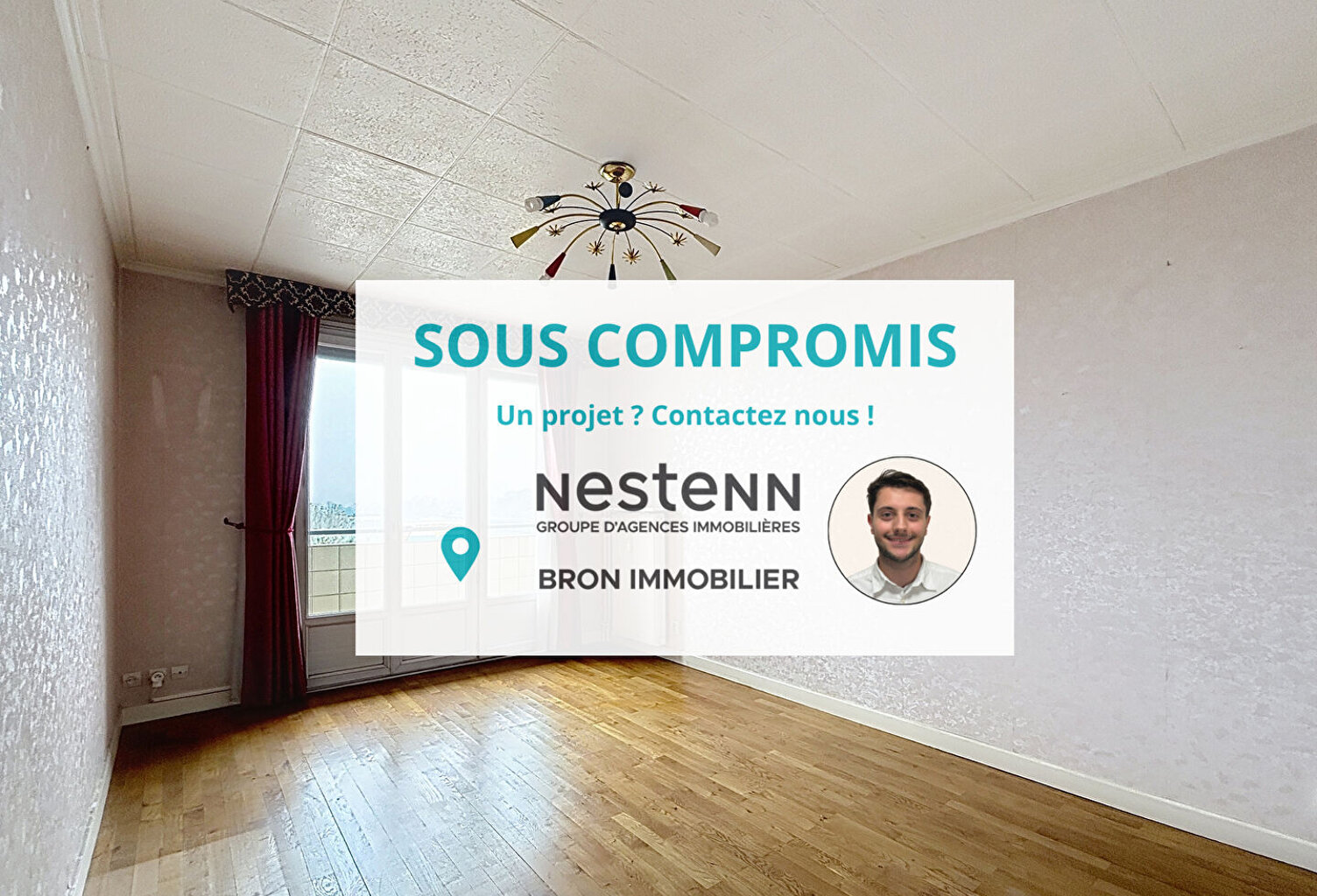 Appartement T4 BRON  3 chambres - Dernier étage - Traversant & lumineux - Cave - 69500 BRON — photo 1