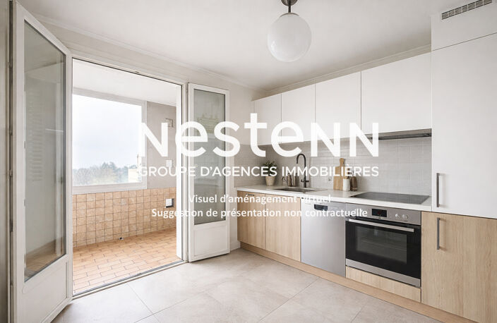 Appartement T4 BRON  3 chambres - Dernier étage - Traversant & lumineux - Cave - 69500 BRON — photo 5