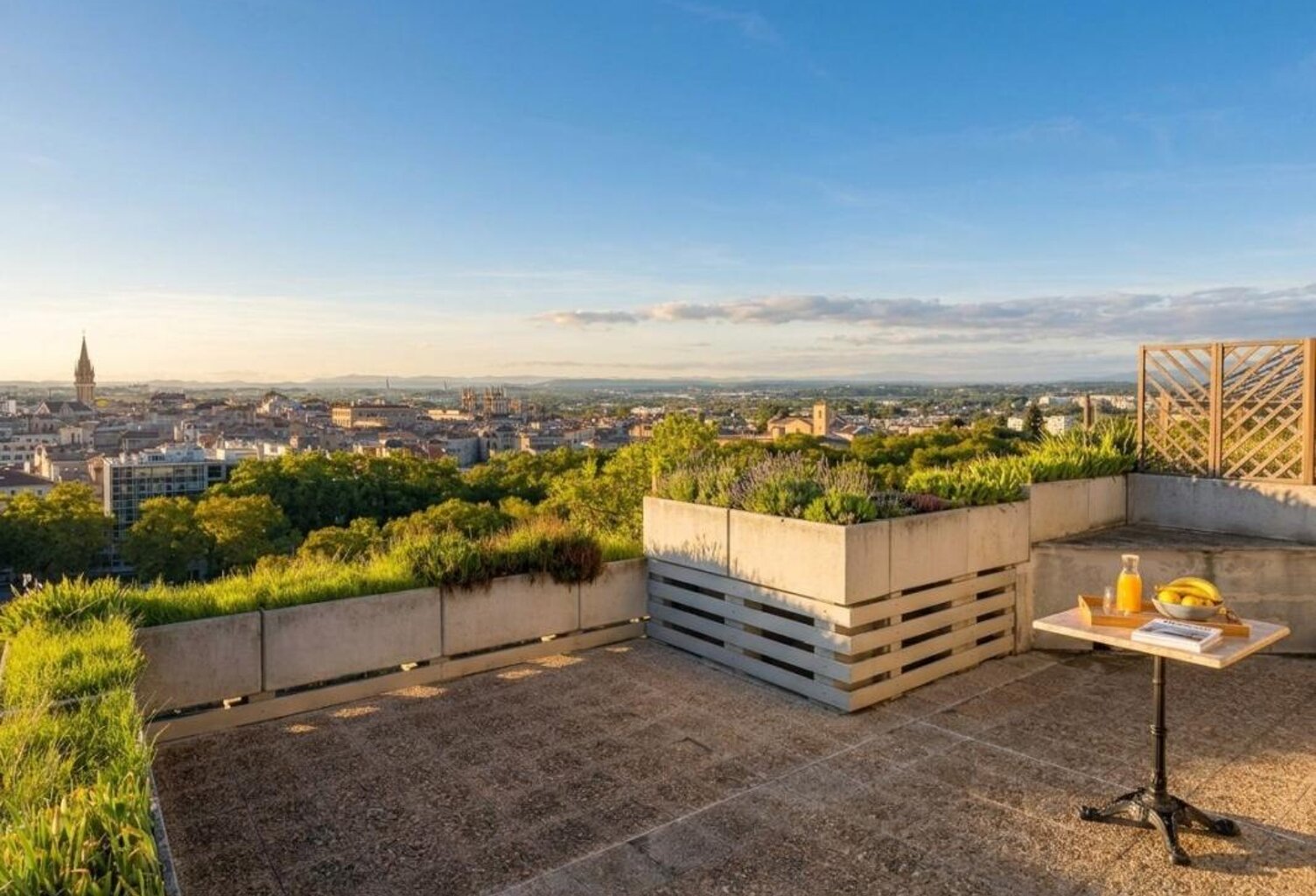 Duplex d’exception au 12ᵉ étage avec terrasse panoramique et parking — photo 1