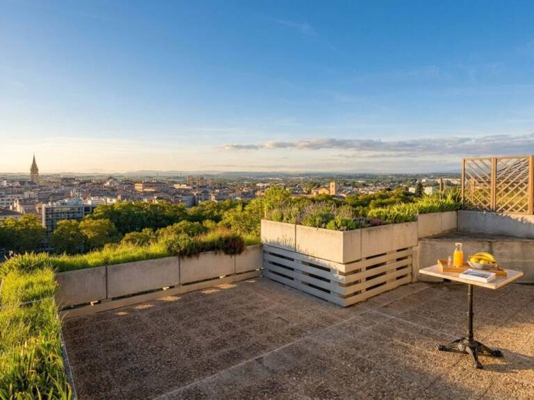 Duplex d’exception au 12ᵉ étage avec terrasse panoramique et parking — photo 1