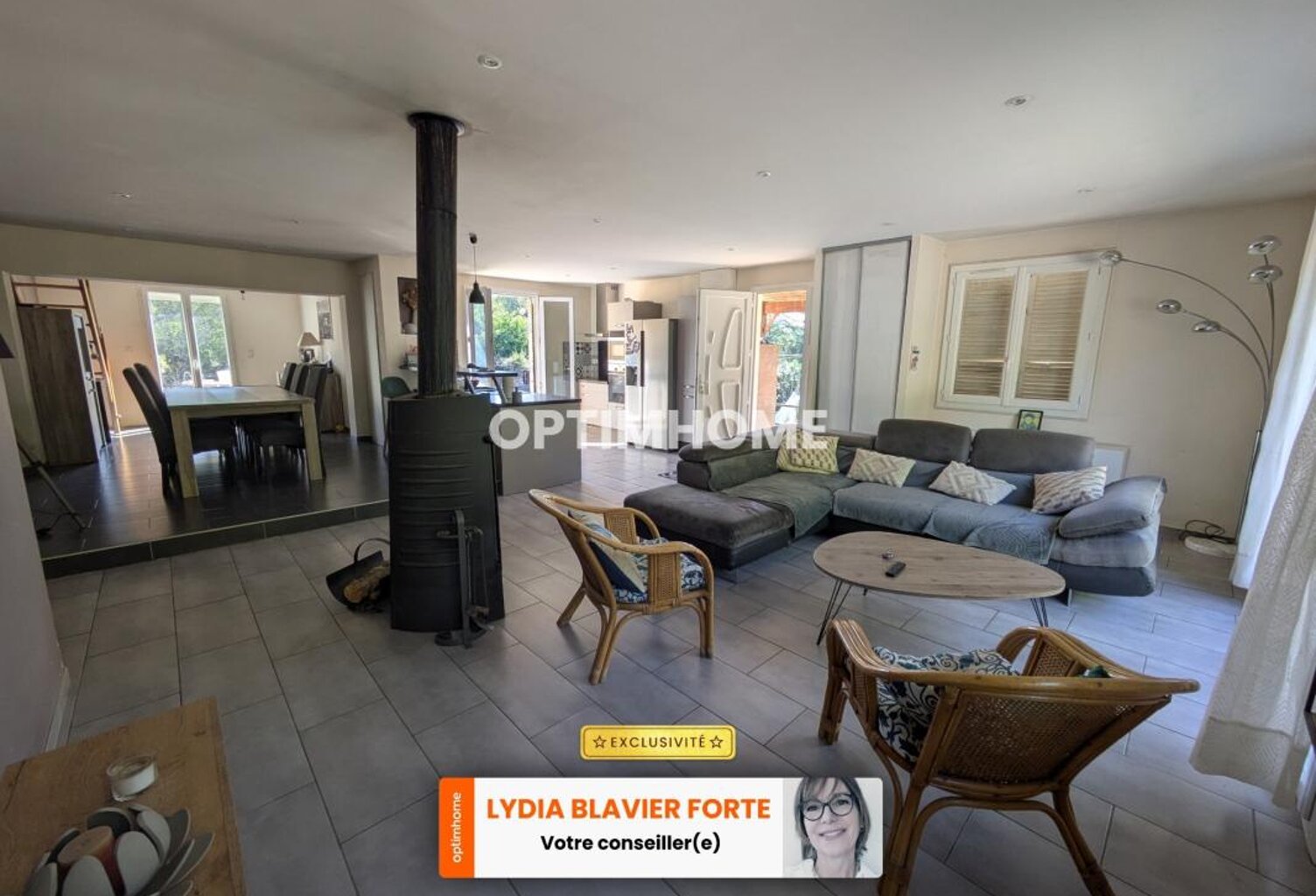 AUREIL(87220) – MAISON DE PLAIN-PIED DE 128 m² AVEC ÉTANG ET TERRAIN DE 3 040 m² — photo 1
