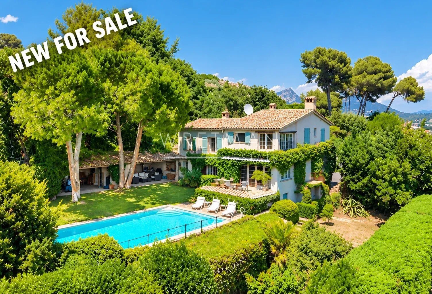 Mas provençal authentique avec vue sur la mer – Saint Paul de Ve — photo 1