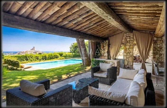 Mas provençal authentique avec vue sur la mer – Saint Paul de Ve — photo 5