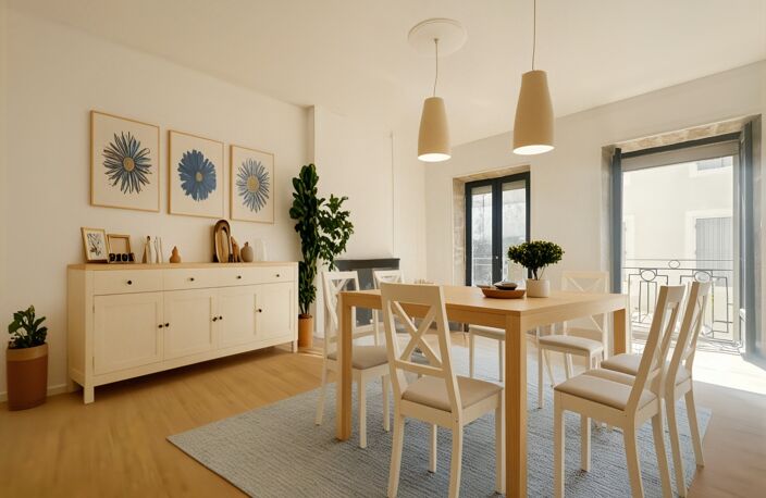 Exclusvité. Villeneuve Sur Lot, appartement T3 traversant au 2ème étage d'un bel immeuble en pierres — photo 2