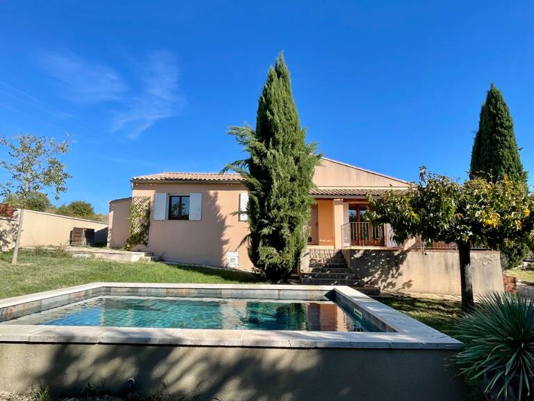 GARGAS – MAISON DE PLAIN-PIED AVEC PISCINE, 3 CHAMBRES ET TERRAIN DE 965 M² — photo 1