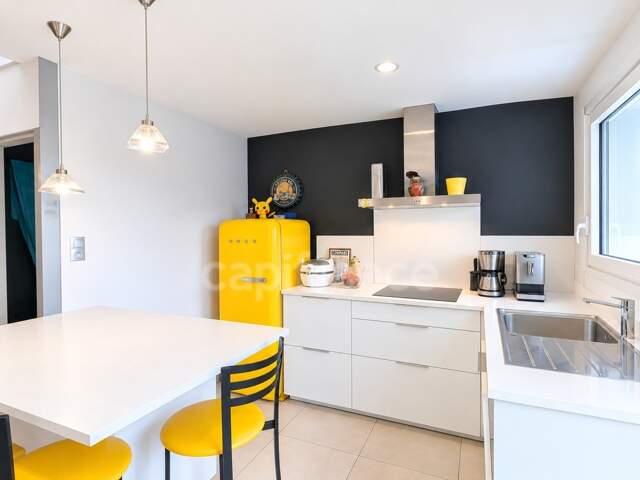 MAISON INDIVIDUELLE 118 M² – 3 CHAMBRES + SALLE DE SPORT – GARAGE AVEC FOSSE – JARDIN – RAISMES — photo du bien