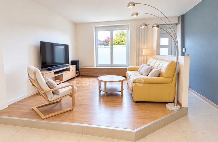 MAISON INDIVIDUELLE 118 M² – 3 CHAMBRES + SALLE DE SPORT – GARAGE AVEC FOSSE – JARDIN – RAISMES — photo 2