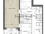 Bel Appartement de standing T4 76 m² avec balcon, Coeur CONFLUENCE — photo 2