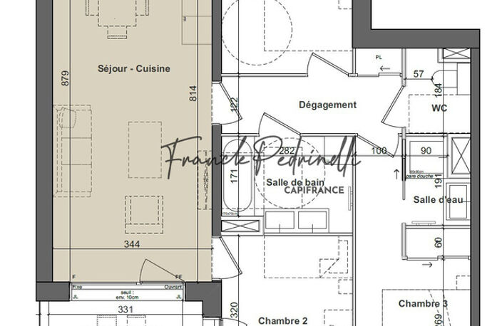 Bel Appartement de standing T4 76 m² avec balcon, Coeur CONFLUENCE — photo 2