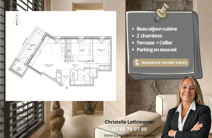 Appartement Betton - 3 pièces - 59.28 m2 — photo 4