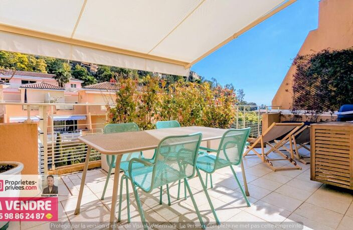 MAGNIFIQUE 2 PIECES DE 55 m² AVEC VASTE TERRASSE ET VUE MER PARTIELLE — photo 2