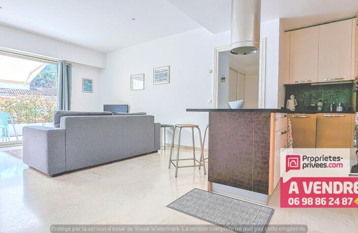 MAGNIFIQUE 2 PIECES DE 55 m² AVEC VASTE TERRASSE ET VUE MER PARTIELLE — photo 5