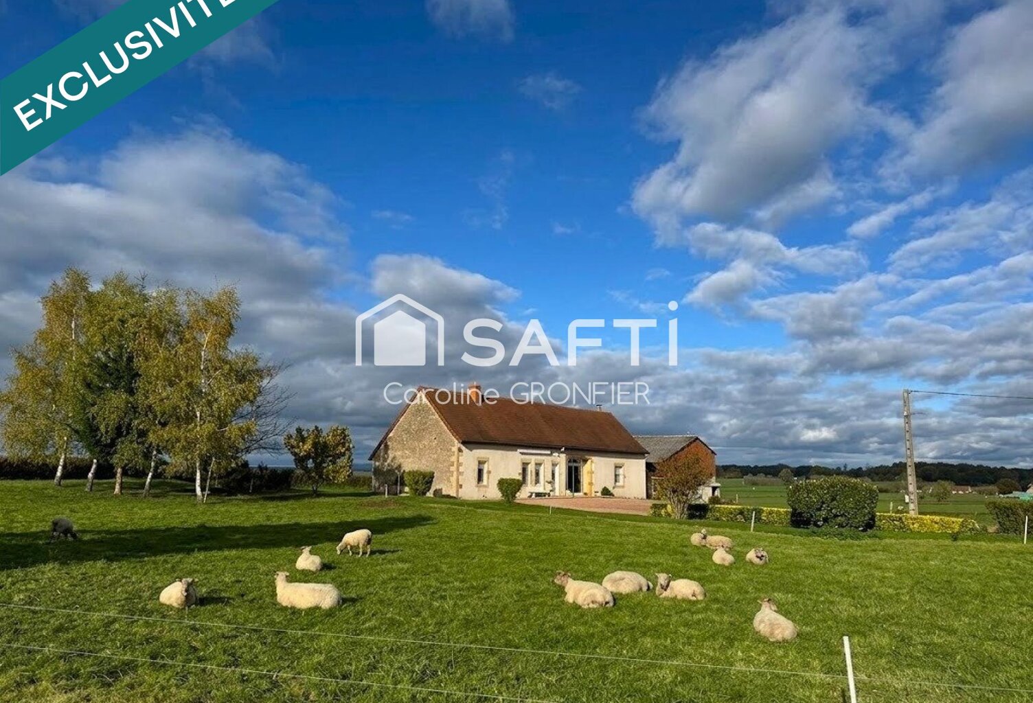 Longère en pierre de plain pied 5 pièces - Sans voisins avec vue dégagée — photo 1