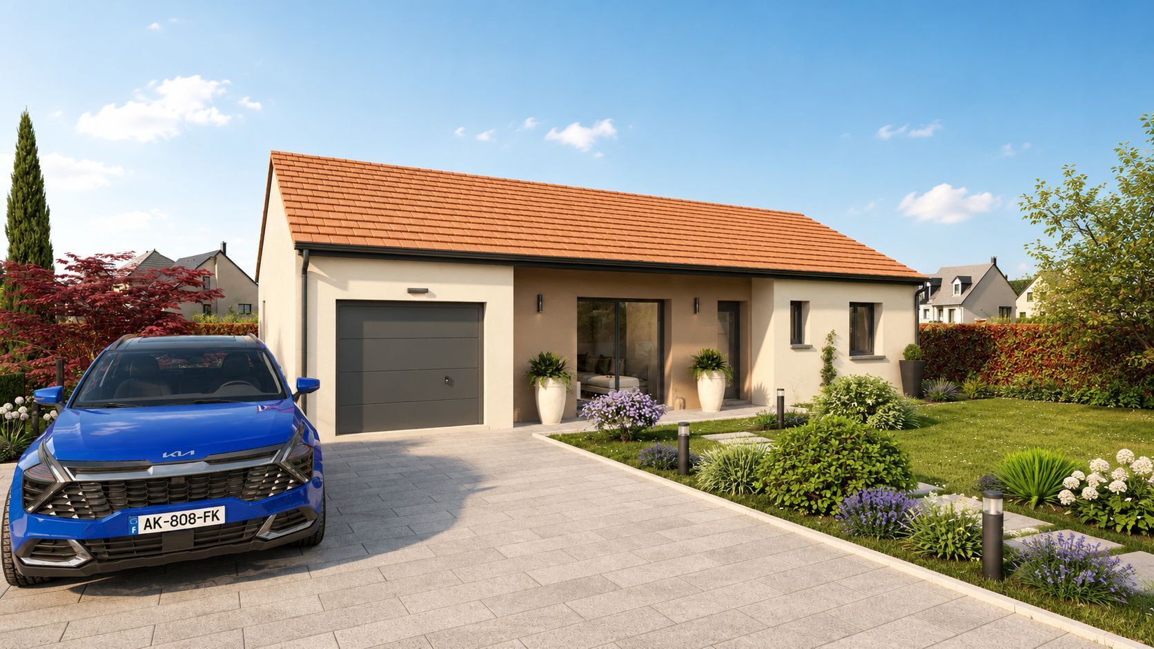 Projet de construction d'une maison 98 m² avec terrain à MATOUR (71)