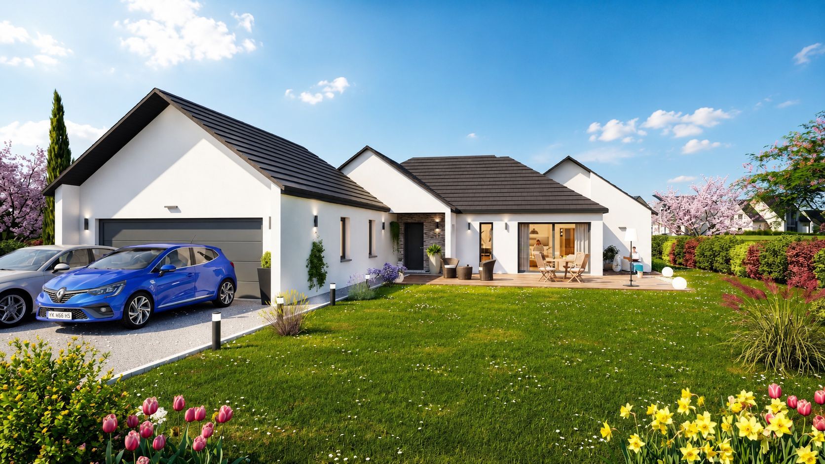 Projet de construction d'une maison 140 m² avec terrain à MATOUR (71)