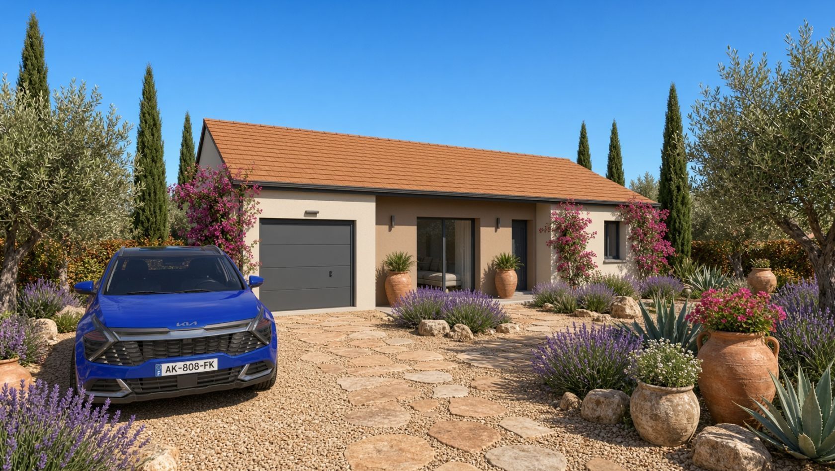 Projet de construction d'une maison 98 m² avec terrain à LAIZE (71)