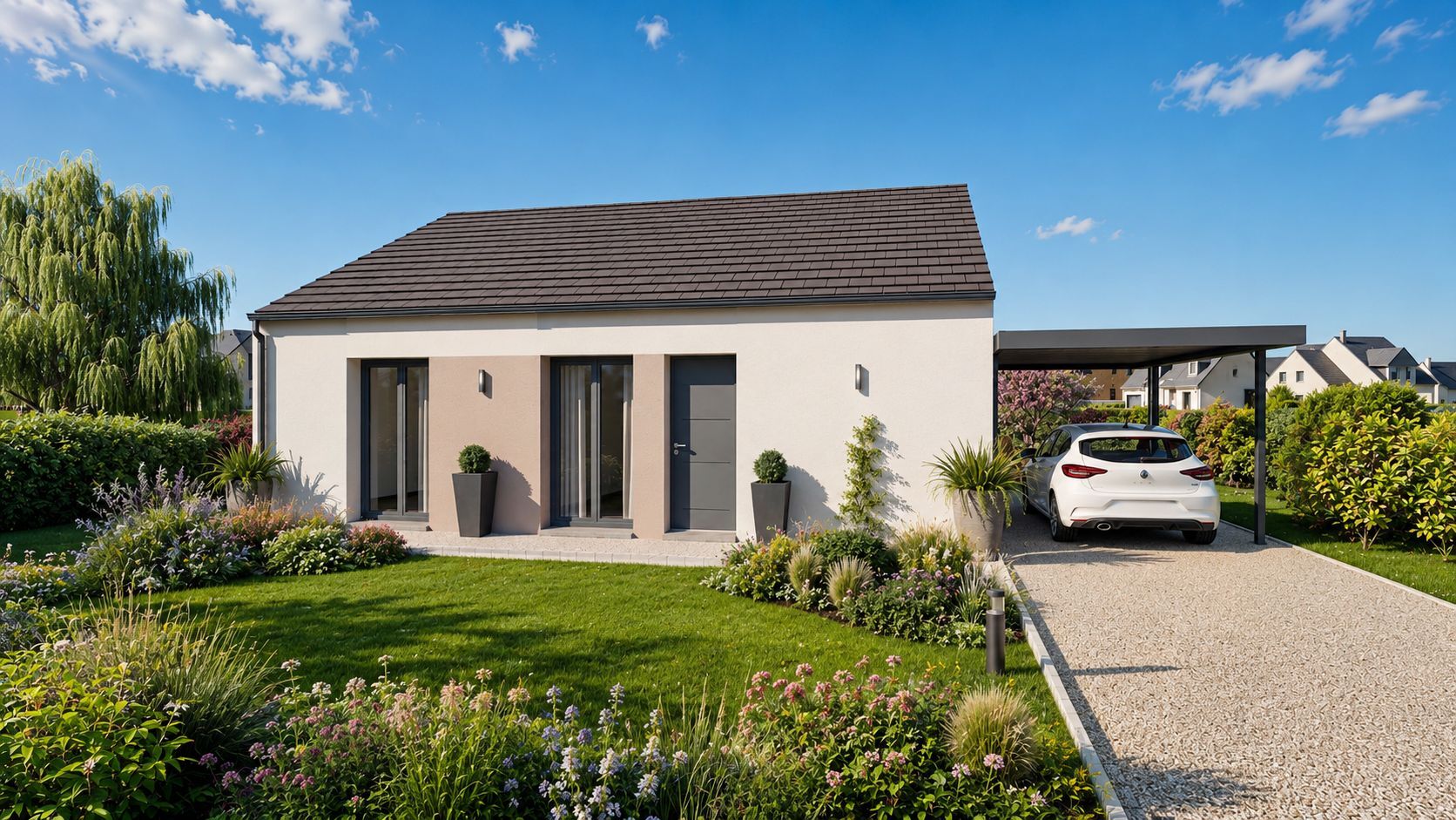 Projet de construction d'une maison 75 m² avec terrain à LAIZE (71)