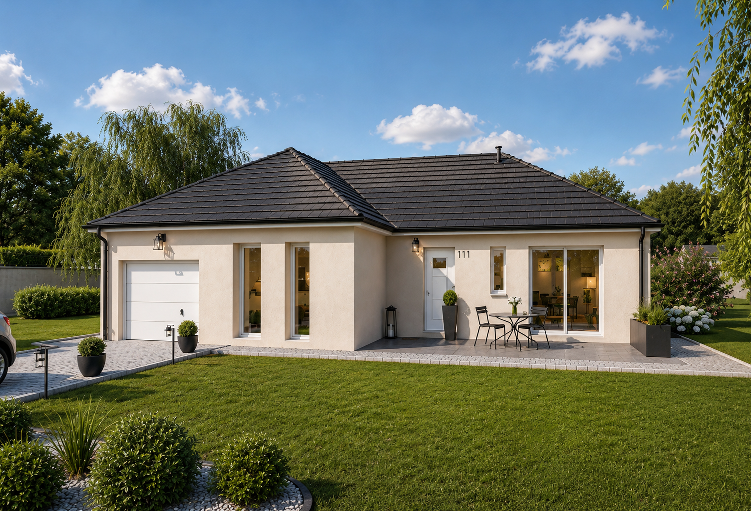 Plain-pied, garage et jardin entre Nancy et Metz : votre maison neuve à Dieulouard ! — photo 1