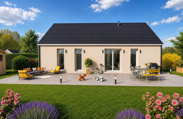 Quatre chambres de plain-pied, un garage et 670 m² de terrain sur les hauteurs de Bouxières-aux-Dames. — photo 2